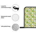 thumbnail image 4 of Pofeuu Gnome and Pineapple Print Oven Mitts and Pot Holders 4 pcs Set,High Heat Resistant 500 Degree Extra Thicken Long Kitchen Cotton Oven Glove for Cooking, 4 of 6
