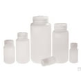 thumbnail image 1 of 32 oz Natural HDPE Wide Mouth Lab Style Bottle with 63-415 Polypropylene Linerless Cap - Pack of 24, 1 of 1