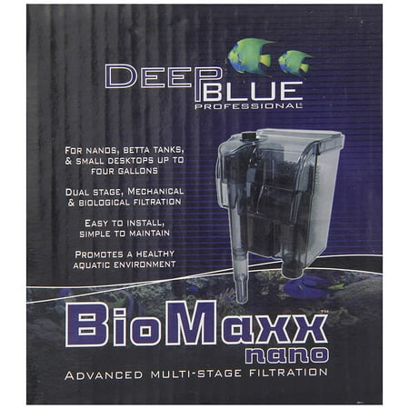 Deep Blue Professional Biomaxx Nano Filter for (Best Nano Canister Filter)