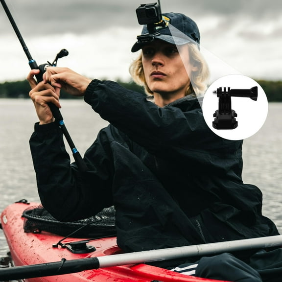 FRCOLOR J Hook Buckle Mount for Most Action Cameras Vertical Surface 1 Piece Mounting ToolAccessory