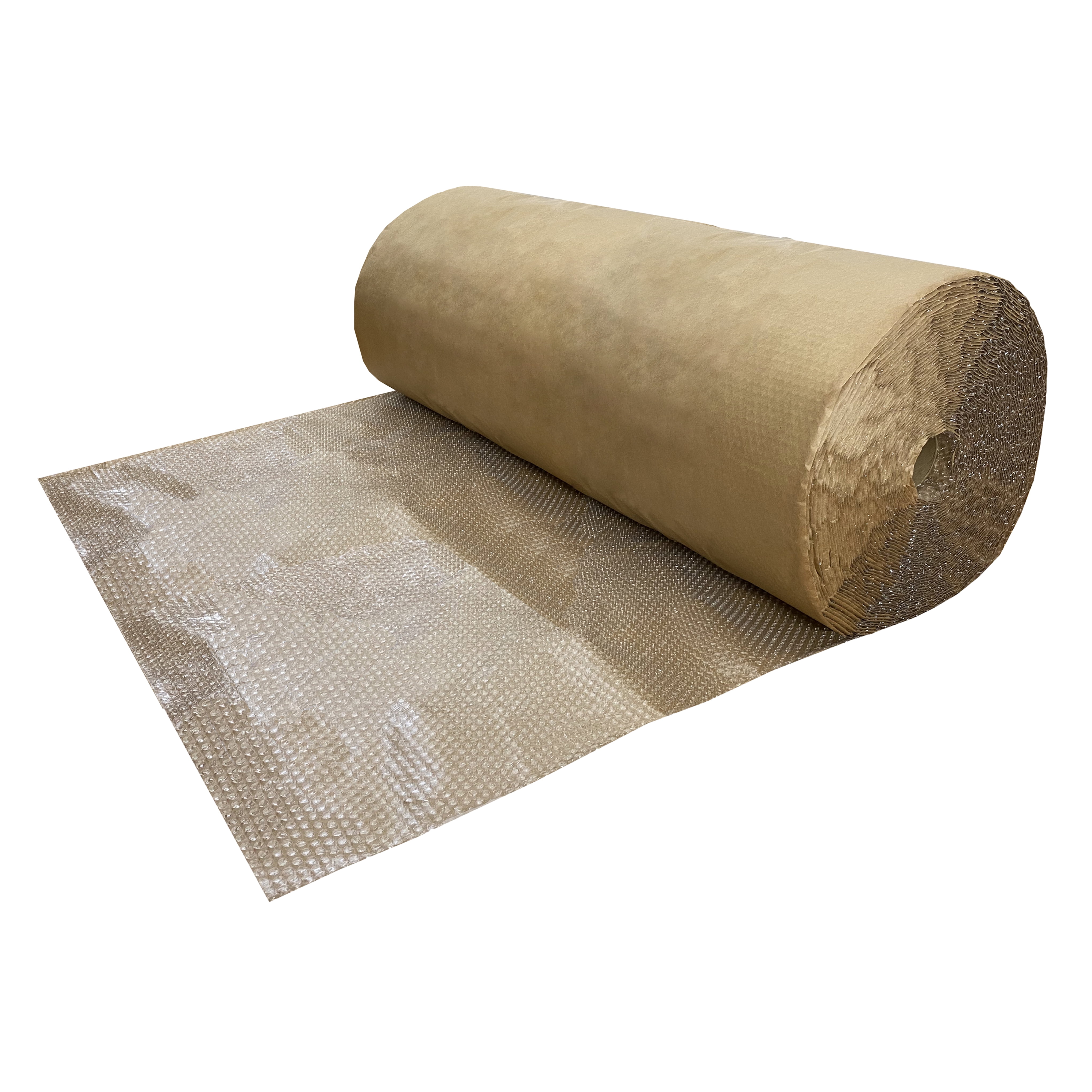 ABM Direct Kraft Bubble 125' x 48" Wide 3/16" Wrap