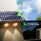 thumbnail image 2 of "Luz Solar Jardin Lamparas Iluminacion Exterior Arbotante Led Belug, Negro ", 2 of 5