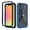 Darkblue, variant on SaniMore for iPhone 14 Two-Layer Structure Transparent Case, Rugged Clear PC Back & TPU Bumper [Not Yellowing Technology] Full Body Protective Case for iPhone 14, Purple