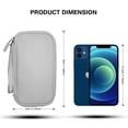 thumbnail image 6 of Miroddi Travel Cable Organizer, Electronics Organizer Waterproof Cable Storage Bag with Zipper, 6 of 8