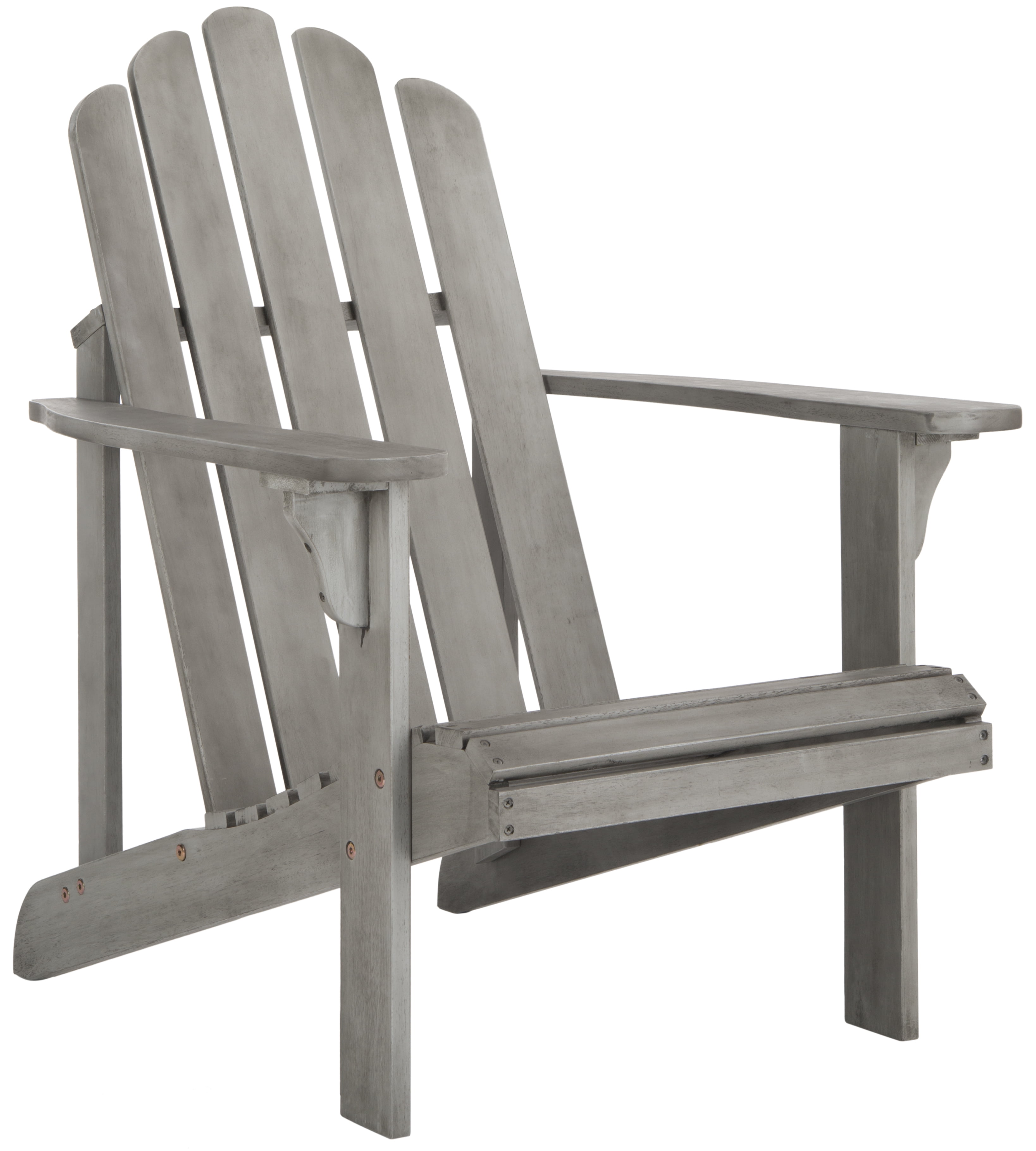 Safavieh Topher Outdoor Patio Nautical Adirondack Chair - Grey Wash