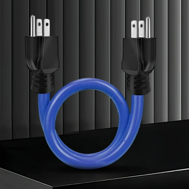 Herramientas y mejoras para el hogar Cable de alimentación para vehículos recreativos Cable de extensión de conversión de energía de 12 AWG Cable de alimentación estándar estadounidense Cable de alime