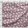 thumbnail image 2 of Soimoi Polka Dot Printed, Polyester Fleece, Fabric by The Yard Sewing DIY Stretch Fabric 56 Inches Wide, WarmFabric for Hats, Coats, Gloves, Blankets, Dusty Pink, 2 of 5