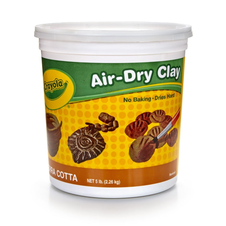 Crayola Air-Dry Clay, 5 Lb Tub Terra Cotta photo 1