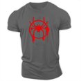 thumbnail image 1 of Camiseta holgada y cómoda para hombre y adulto, camisa de manga corta con cuello redondo, estampado de araña 2d, deportes de ocio al aire libre, moda de las cuatro estaciones, 1 of 4