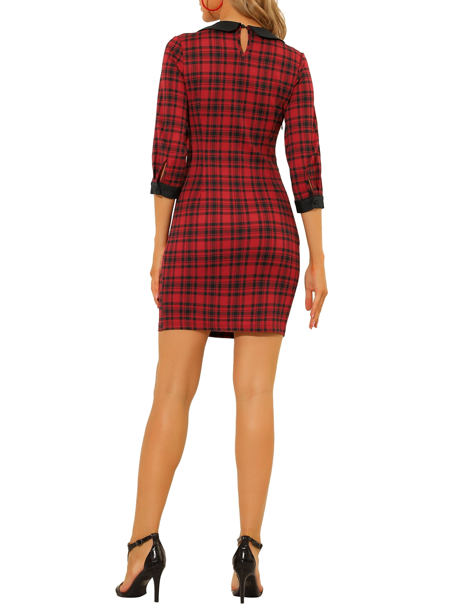 princess polly baby blue dress checkered dress for women -