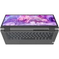 thumbnail image 5 of Lenovo IdeaPad Flex 5 14IIL05 81X1 - Flip design - Core i3 1005G1 / 1.2 GHz - Win 10 Home in S mode - 4 GB RAM - 128 GB SSD NVMe - 14" - graphite gray - kbd: US, 5 of 35