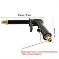 thumbnail image 1 of 1pc High Pressure Power Washer Gun, Portable Spray Lengthen Adjustable Nozzle, Anti-Kink Swivel Connector, Universal Car WashingGarden Tool, 1 of 4