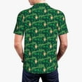 thumbnail image 5 of Rocae St Patrick's Day9 for Men's Short Sleeve Polo Shirt, Quick Drying Performance Moisture Wicking Sports Men's Golf Shirt Small, 5 of 9