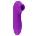 thumbnail image 1 of Placer que simula la lengua para mujeres, vibrador de clítoris magnético morado de 10 velocidades, 1 of 8
