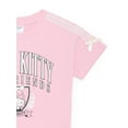thumbnail image 4 of Hello Kitty Girls Short Sleeve Graphic Tee with Bow Details, Sizes 4-16, 4 of 6