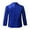 Blue, variant on Kids Big Boys Blazer Shiny Sequins Lapel Swallowtail Suit Jacket for Birthday Party Banquet Gold 8