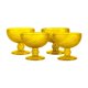 thumbnail image 1 of Set 4 Copas Postre Cristal Diamante Love & Lemons 310ml amarillo Love and Lemons T130602AM, 1 of 4