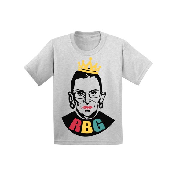 Awkward Styles Ruth Bader Ginsburg Shirt for Kids Queen of Women's Rights Notorious Shirt RBG Youth T Shirt Support Women Empowerment Youth T-shirt