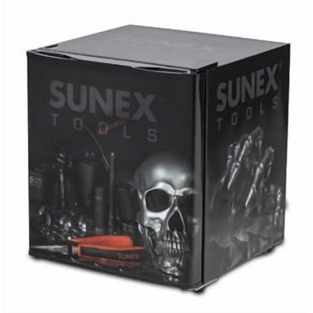 Sunex SUSUN17SUNEXSKULL Skull Mini Fridge