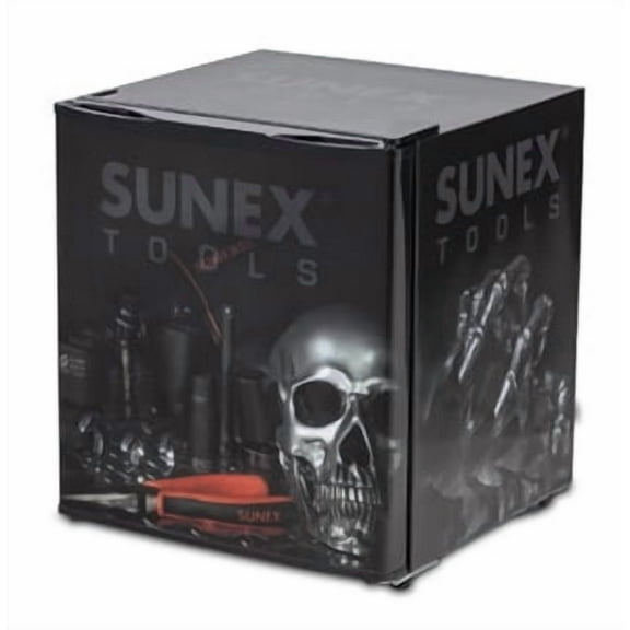 Sunex SUSUN17SUNEXSKULL Skull Mini Fridge