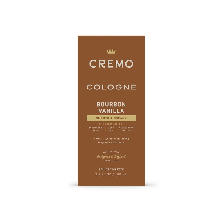 Cremo Bourbon Vanilla Cologne for Men, 3.4 fl oz photo 8
