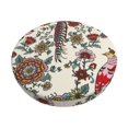 thumbnail image 1 of Balery Dark Enchanted Flowers And Birds Fundas de asiento para taburete de bar redondo de tela de terciopelo ajustables que protegen de arañazos y manchas para sillas de 14 a 17 pulgadas.-13 inch, 1 of 7