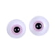 thumbnail image 3 of 2 ojos móviles grandes para muñecas (6 mm) para manualidades y manualidades. EstiloB-Rosa, 3 of 5