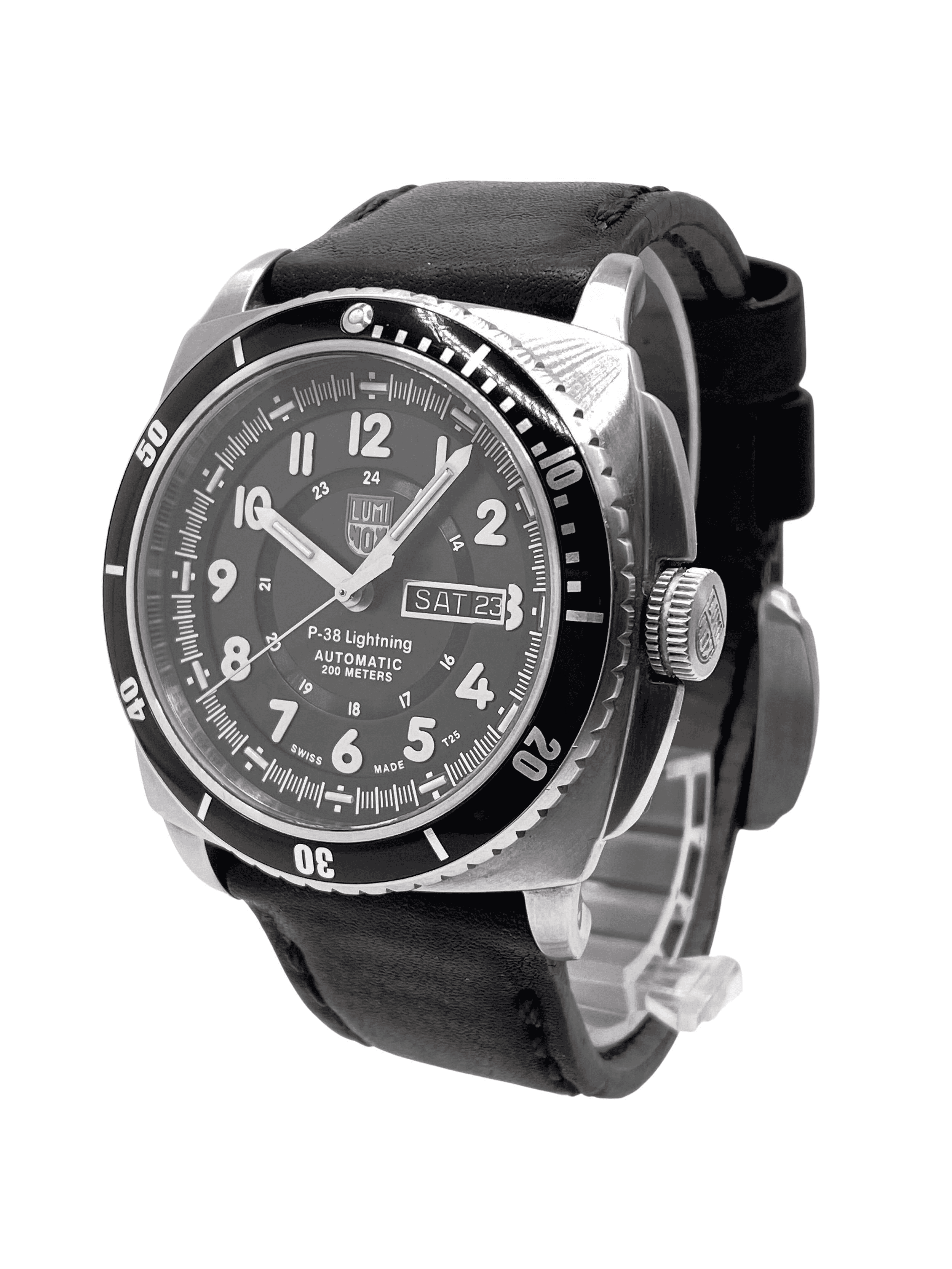 Luminox P 38 Lightning Black Dial Automatic Mens Watch in Nepal at NPR 289727 Rating 5