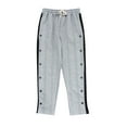 thumbnail image 4 of Uinagy Men's Drape Color Block Jacquard Button Wide Leg Pants, 4 of 7