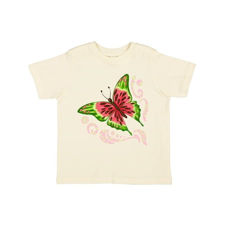 

Inktastic Watermelon Butterfly Gift Toddler Boy or Toddler Girl T-Shirt