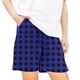 thumbnail image 1 of Odeerbi 5-14 Años Niños Niñas Verano Plaid Shorts Entrenamiento Atlético Deportes Shorts Lindo Casual Respirable Loose Shorts Con Bolsillos, 1 of 4