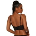 thumbnail image 2 of Women's Gossard 17808 Swirl Deep V Bralette (Black 44E), 2 of 2