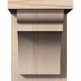 thumbnail image 2 of 7 1/2"W x 10"D x 10"H Yorktown Smooth Corbel w/Backplate, Douglas Fir, 2 of 9