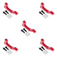 thumbnail image 2 of Ruiboury Bicycle Bike Disc Brake Mount Adaptor Caliper for PM IS to Red Rear 5Set, 2 of 6