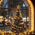 thumbnail image 4 of DIY Wall Mounted Christmas Trees with LED Light, Space-Saving Christmas Decor Ideas, Kids Toys Wall Hanging Christmas Tree for Small Space Home Hioliday Decoration., 4 of 7