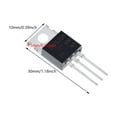 thumbnail image 5 of ROCKROK 10Pcs N-Channel Power Transistors for Power Amplifiers High Pressure Resistant, 5 of 8
