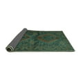 thumbnail image 2 of Ahgly Company Indoor Rectangle Persian Turquoise Blue Traditional Area Rugs, 3' x 5', 2 of 4