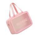 thumbnail image 3 of Worallymy Bolsa de cosméticos Bolsa de maquillaje a prueba de agua Organizador de estuche de lavado de artículos de tocador esmerilado de viaje rosa L Worallymy JD735803007, 3 of 7