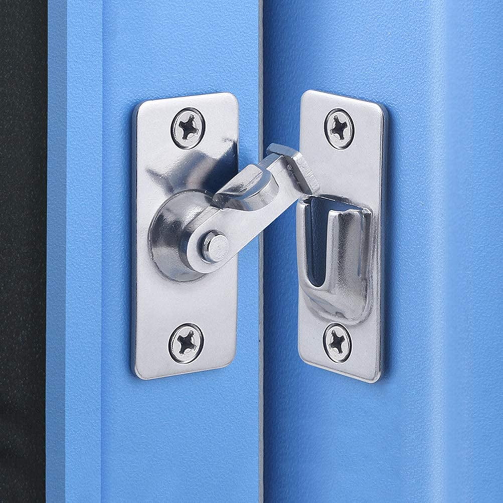 Dream Lifestyle Door Hasp Latch 90 Degree, Stainless Steel Safety Angle