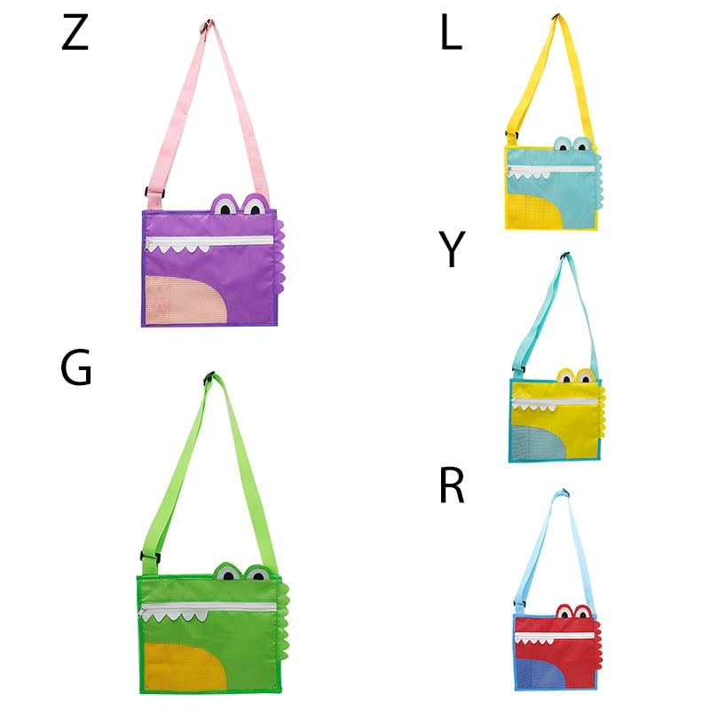 Beach Toys Shell Bags Beach Bag for Kids 5 Pcs Colorful Mesh Beach Bags   Walmartcom