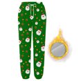 thumbnail image 4 of Pantalones de mezclilla Gibobby Mujer Otoño e Invierno Casual verde XL, 4 of 5