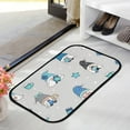 thumbnail image 3 of GZHJMY Bathroom Rugs Mats Non-Slip, Soft Microfiber Absorbent Bath Mats for Shower Bathtubs, Cute Gnome Xmas Indoor Entrance Door Mats Bedroom Laundry 31”x20” Carpet Runner, 3 of 7