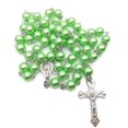 thumbnail image 1 of Collar de rosario shaofei cuentas de oración color verde oscuro, 1 of 5