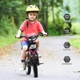 thumbnail image 5 of Lightweight Electric Dirt Bike for Kids, 250W 16in Tires Electric Motorcycle, Electric Bike Adjustable Speeds 6.84-15.53 MPH, Detachable Battery, Electric Dirt Bike for Kids 6-12, 5 of 7