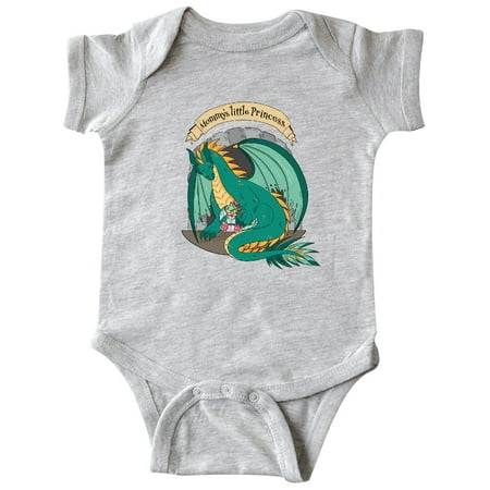 

Inktastic Mommy s Little Princess with Dragon Gift Baby Boy or Baby Girl Bodysuit