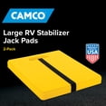 thumbnail image 3 of Camco Stabilizing Jack Pads for RV and Trailer Leveling (44541), 3 of 7