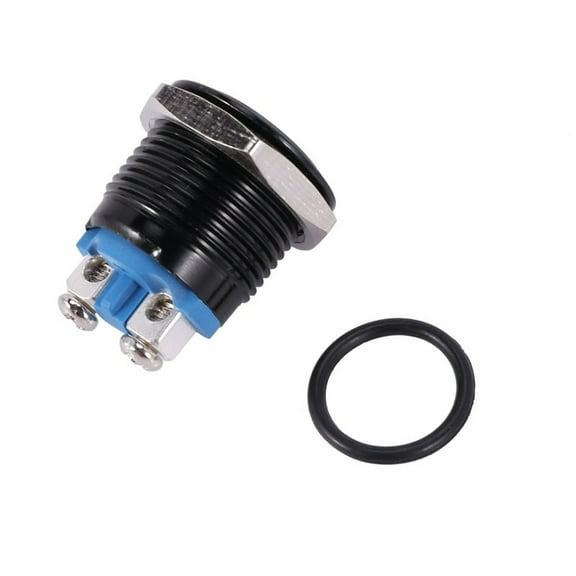 Horn Switch Button Push For Car 16mm 12V