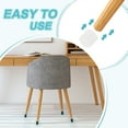 thumbnail image 3 of Tapa de patas de silla de 56 piezas, 19 mm (3/4 pulgadas) antideslizante, color blanco, 3 of 6