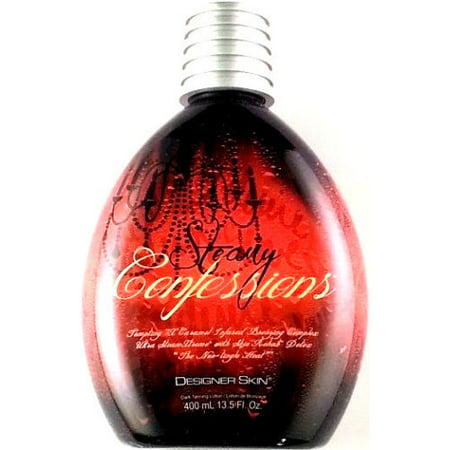 Steamy Confessions Indoor Tanning Bed Lotion w/ DHA Bronzer By Designer (Best Dha Tanning Lotion)