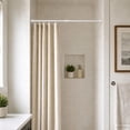 thumbnail image 3 of Tension Adjustable Shower Curtain Rod 28-47 Inches White, 3 of 9